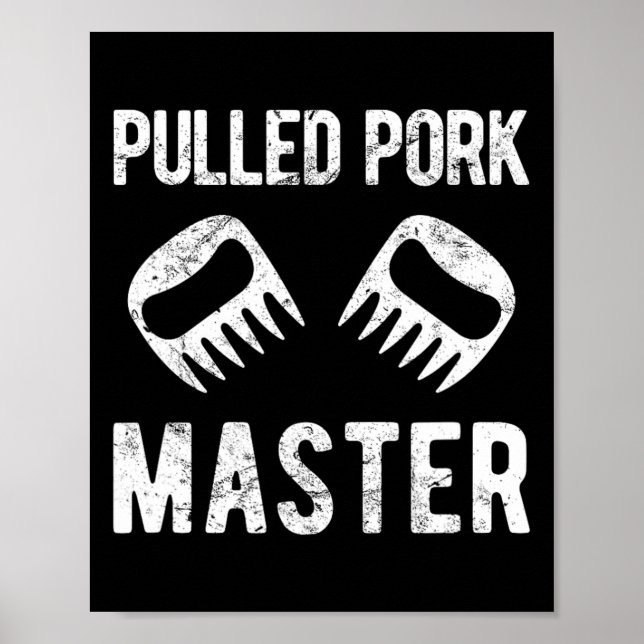Affiche Drôle pulvérisé Porc Master Bear Claws (Devant)