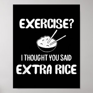 Affiche Drôle Pun, Exercise_ Je Pense Que Vous Avez Dit Ex