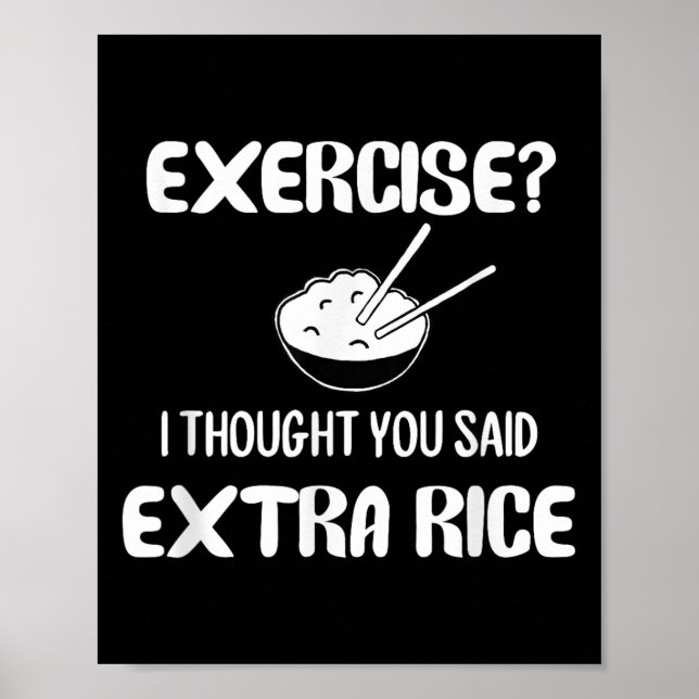 Affiche Drôle Pun, Exercise_ Je Pense Que Vous Avez Dit Ex (Devant)