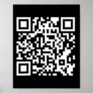 Affiche Drôle Qr Président Trump 4547 Code Trump Danse P