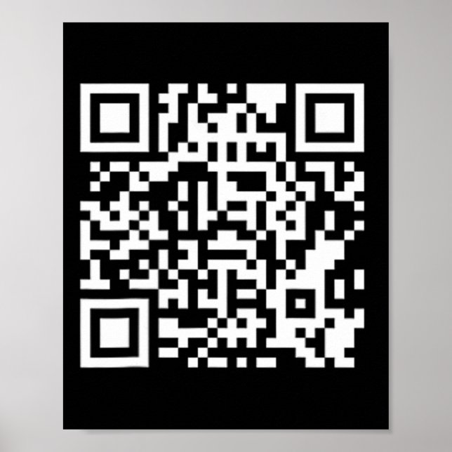 Affiche Drôle Qr Président Trump 4547 Code Trump Danse P (Devant)