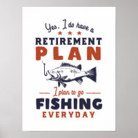 Drôle Retraité Plan de retraite Aller Pêcher
