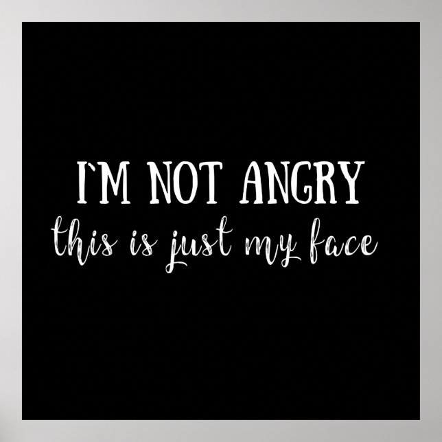 Affiche Drôle, sarcastique, citations introverties (Devant)