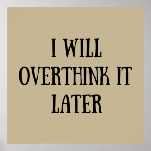 Affiche Drôle sarcastique dit citations célèbres