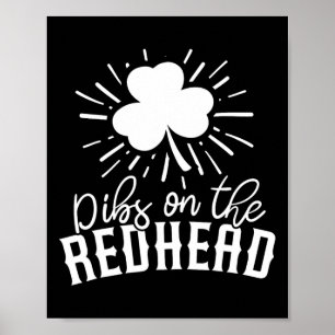 Affiche Drôle Shamrock Irlandais De Jour de la Saint Patri