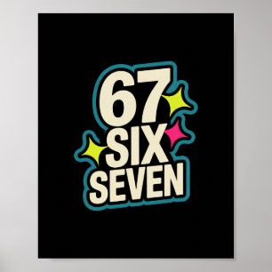 Affiche Drôle Six Sept 6 7 Mème 1