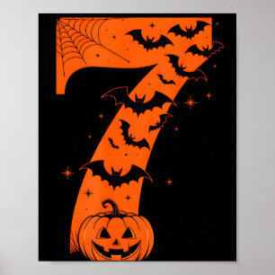 Affiche Drôle Six Sept 6 7 Mème Conception Couples Hallowe
