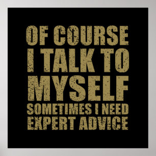 Affiche Drôle slogan sarcastique humour sarcasme