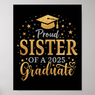 Affiche Drôle Soeur Supérieure Fière D'Un Cl De 2025 Diplô