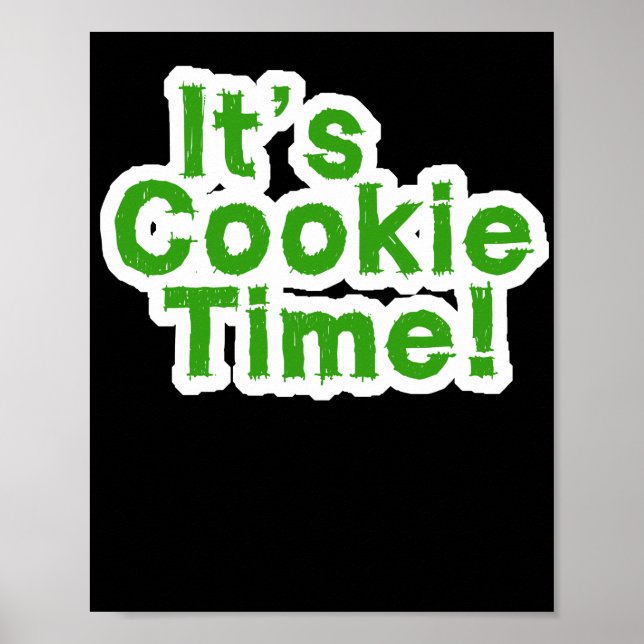 Affiche Drôle Son Cookie Time Scouts Girls Scouting Mo (Devant)