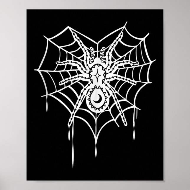 Affiche Drôle Spider Web Lazy do-it-yourself Costume Hallo (Devant)