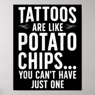 Affiche Drôle Tatouage Design Pour Hommes Femmes Tatouage 