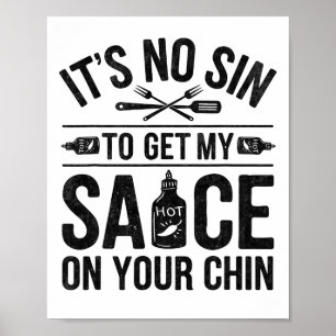 Affiche Drôle Tee - shirts Barbecues Pour Hommes Femmes Gr