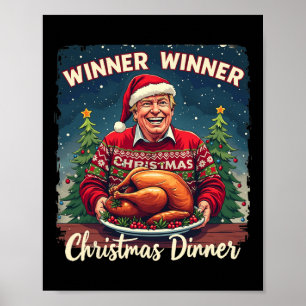 Affiche Drôle Trump Humour Hommes Femme Lauréate Christma