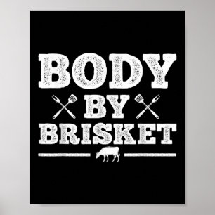 Affiche Drôle Viande Grillant Art Pour Hommes Femmes Barbe