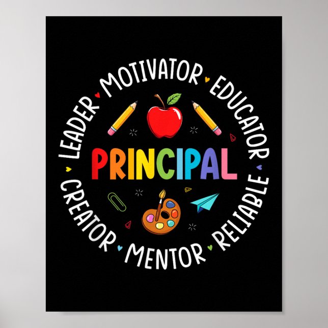 Affiche Drôle Vie Principal Arc En Arc Arc À L'École Pour  (Devant)