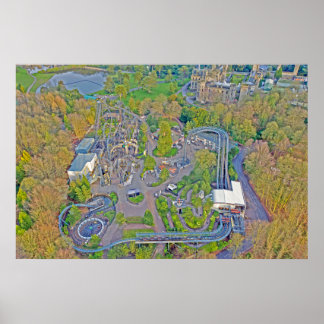 Affiche Drone X-Sector | Alton Towers Resort