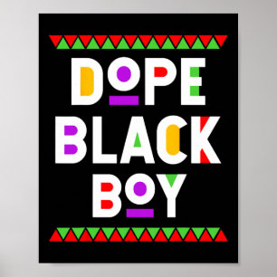 Affiche Drug Black Boy African American Black History Mont