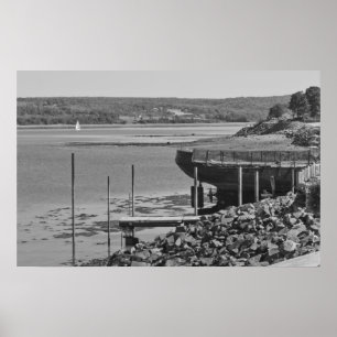 Affiche Dry Dock In Digby, NS fine art print