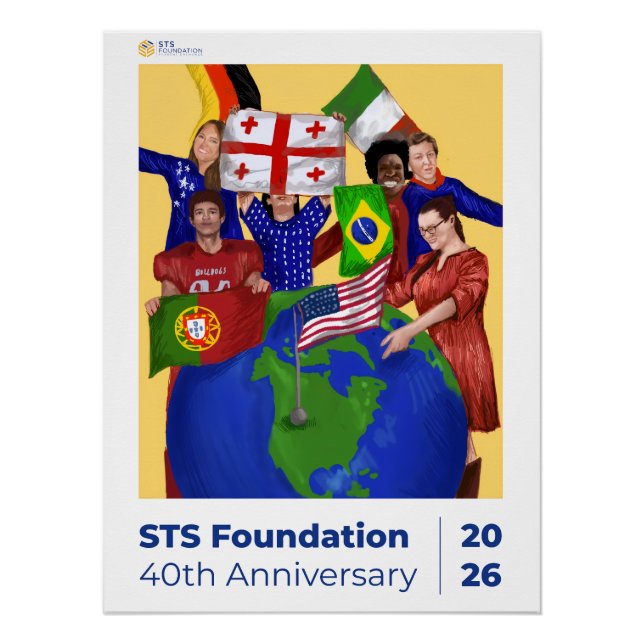 Affiche du 40e anniversaire de la Fondation STS (Devant)