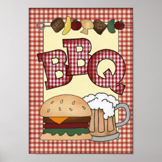 Affiche du barbecue