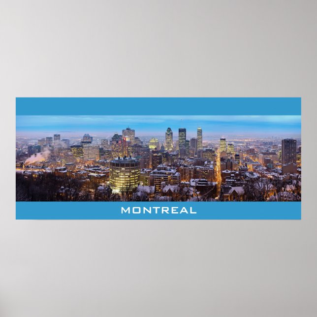 affiche du canada de montréal DE 8,99 (Devant)