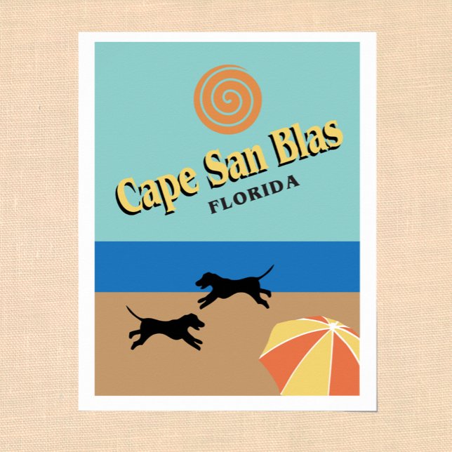 Affiche du Cap San Blas en Floride (Créateur téléchargé)