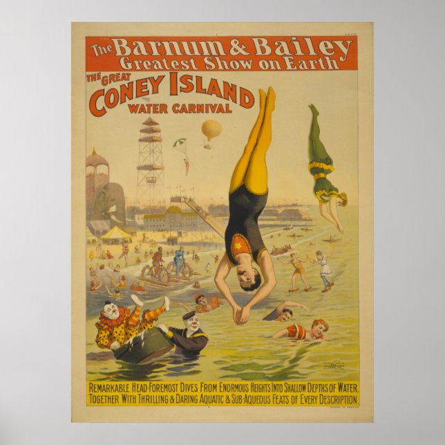 Affiche du Carnaval de la Grande île de Coney (Devant)