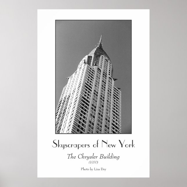 Affiche du Chrysler Building (Devant)