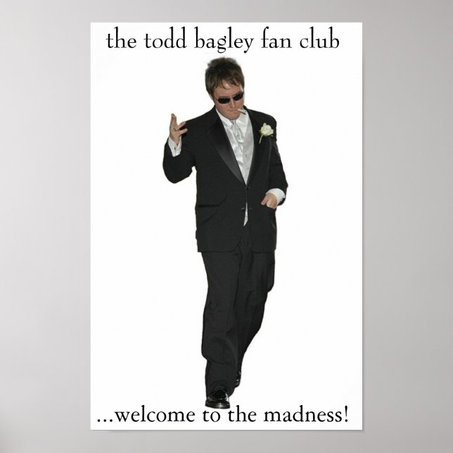 affiche du club de fans de bagley todd (Devant)