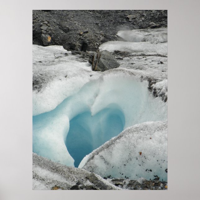 Affiche du coeur du glacier (Devant)