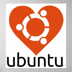 Affiche du "coeur" Ubuntu