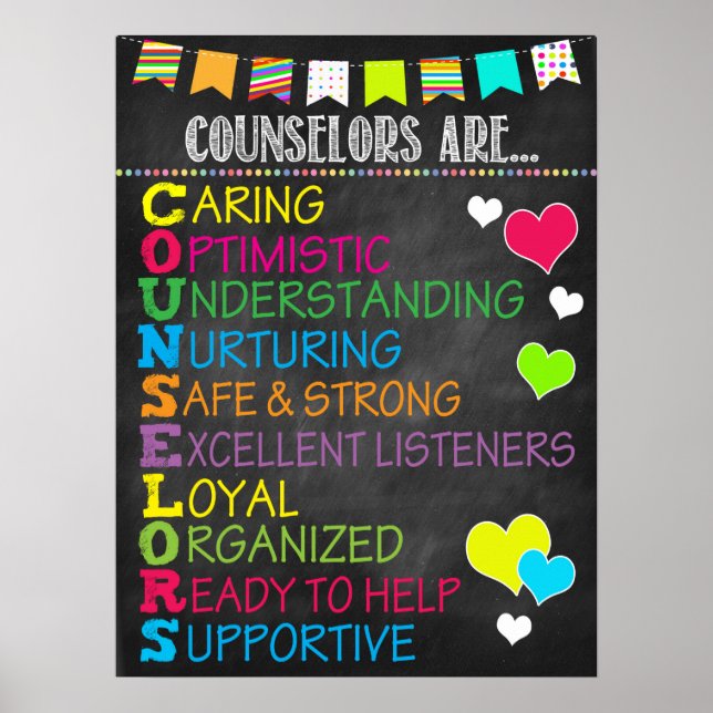Affiche du conseiller scolaire (Devant)