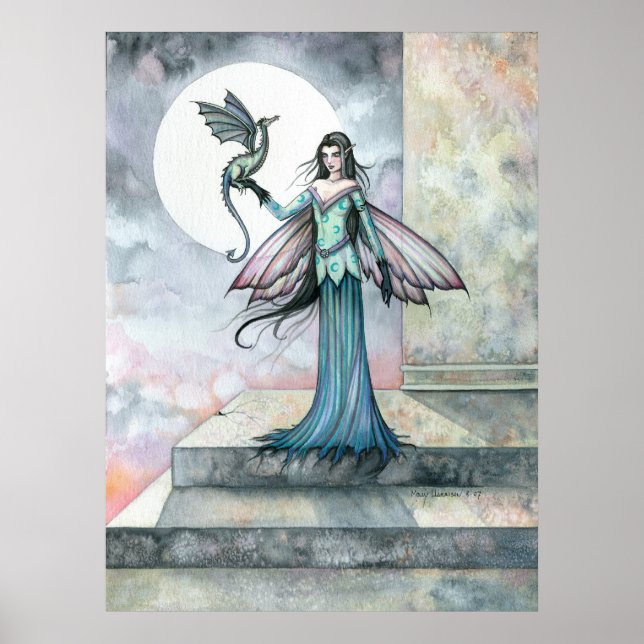Affiche du dragon féerique : Sorti des ombres (Devant)