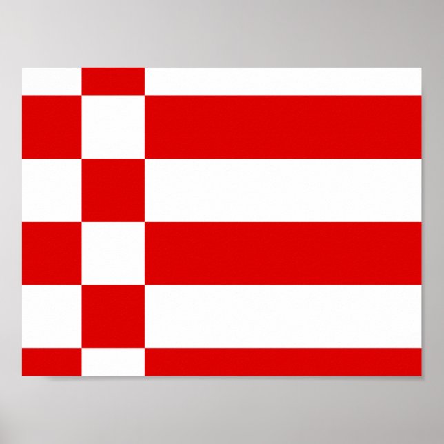 Affiche du drapeau de Brême (Devant)