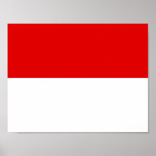 Affiche du drapeau de Hesse