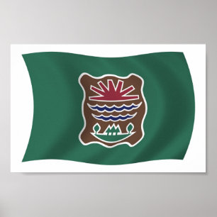 Affiche du drapeau de la tribu Abenaki
