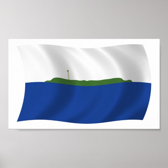 Affiche du drapeau de l'île de Navassa Imprimer (Devant)