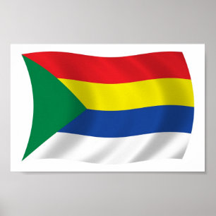 Affiche du drapeau druze