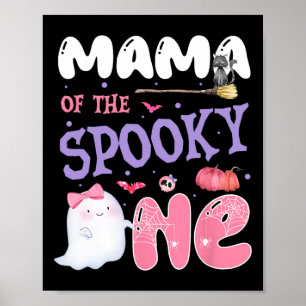 Affiche Du Éffrayant Un 1er Anniversaire Halloween Ghos Ro