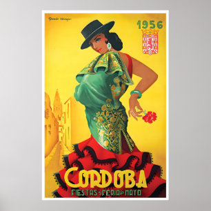Affiche du Festival de Cordoue Art de Voyage Espag