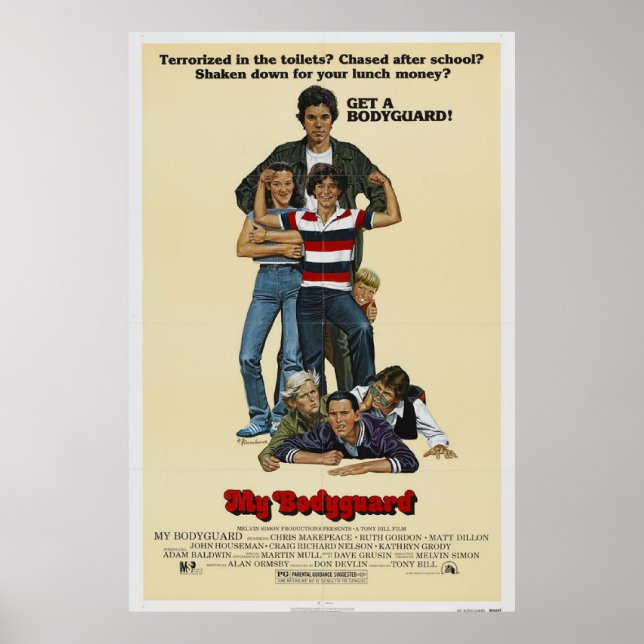 Affiche du film My Bodyguard (Devant)