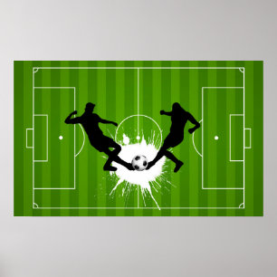 Affiche du football/football