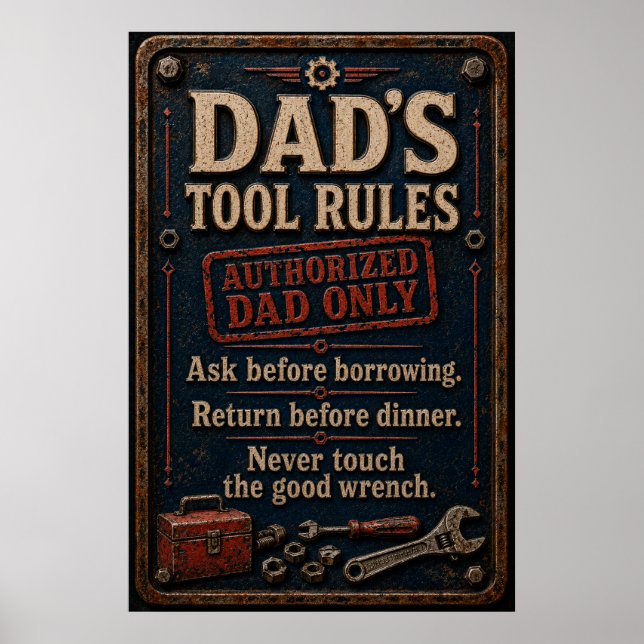 Affiche du Garage de Papa (Devant)