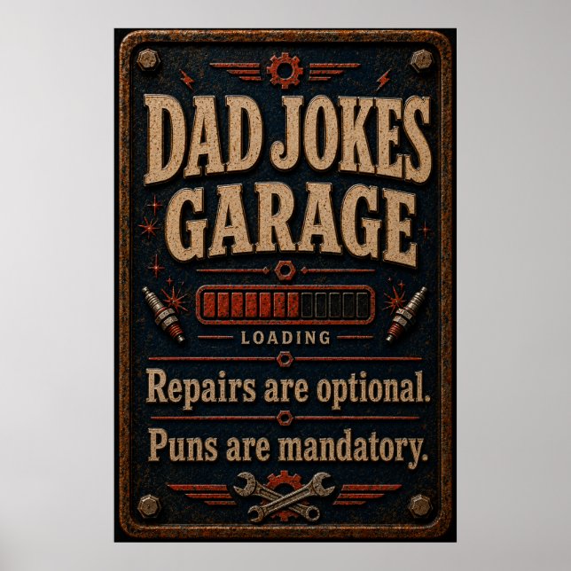 Affiche du Garage de Papa (Devant)