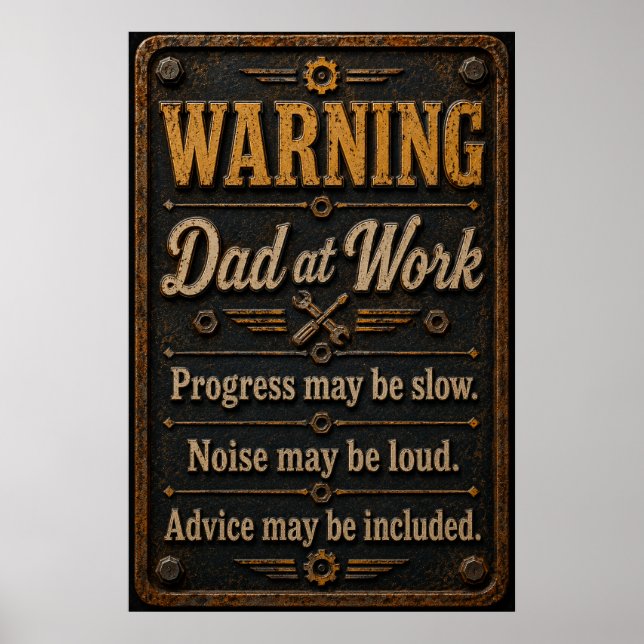 Affiche du Garage de Papa (Devant)