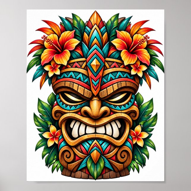 Affiche du Gardien du Bouclier d'Hibiscus (Devant)