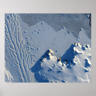 Affiche du glacier Matusevich, Antarctique