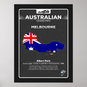 Affiche du GP australien