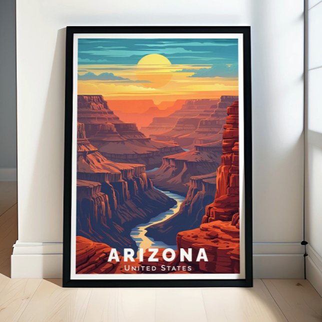 Affiche du Grand Canyon - Impression Arizona (Créateur téléchargé)